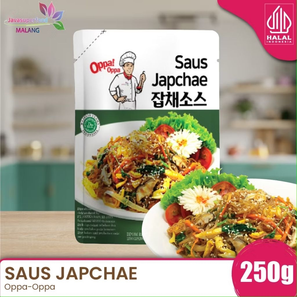 

OppaOppa Japchae Saus / Bumbu Soun Goreng Korea Original Halal 250g