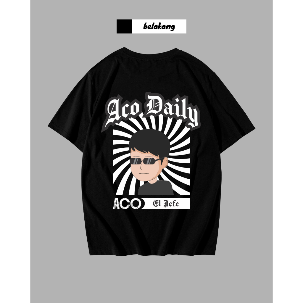 Kaos Oversize Aco Daily – Aco El Jefe