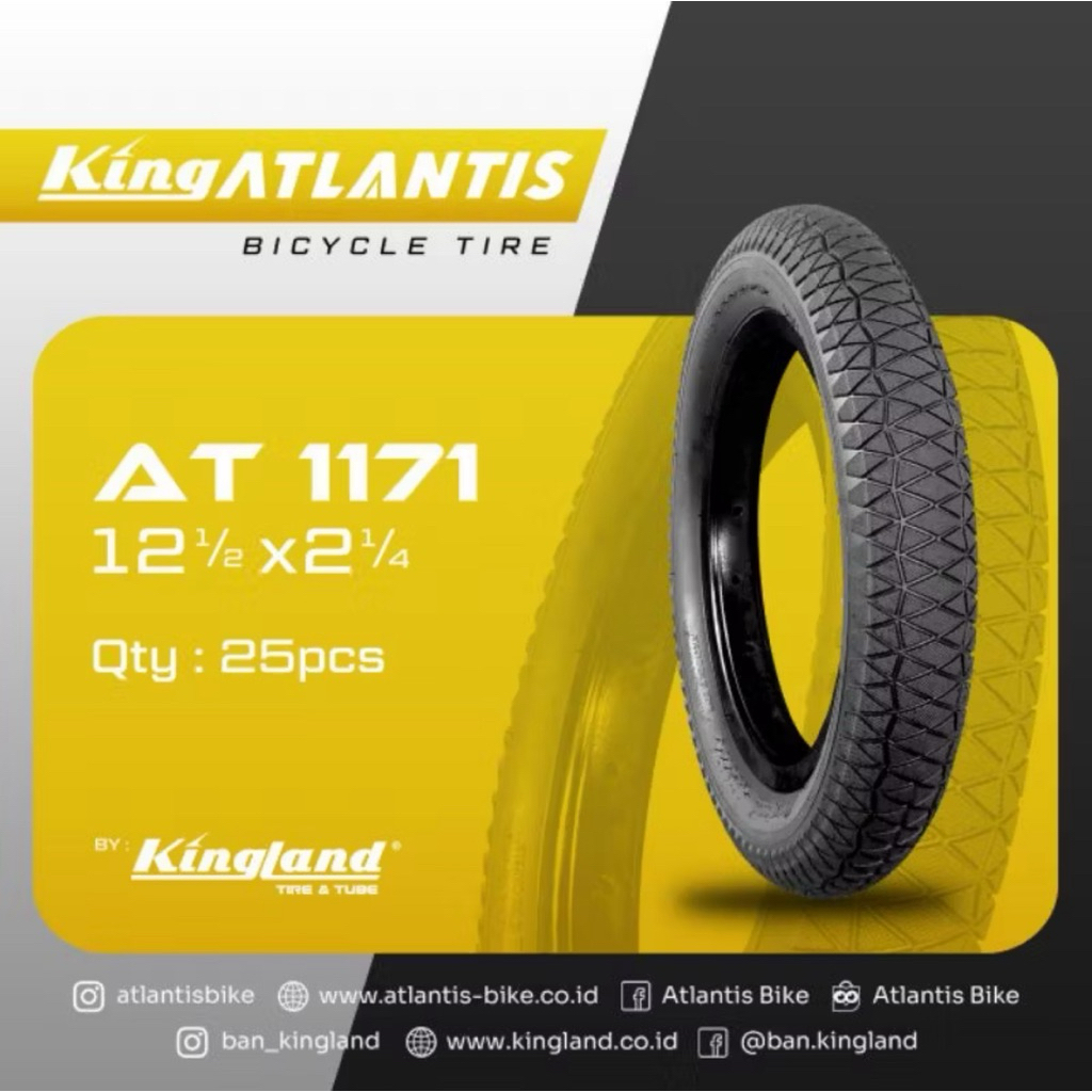 Ban Luar Sepeda Atlantis 12 16 20 Inch