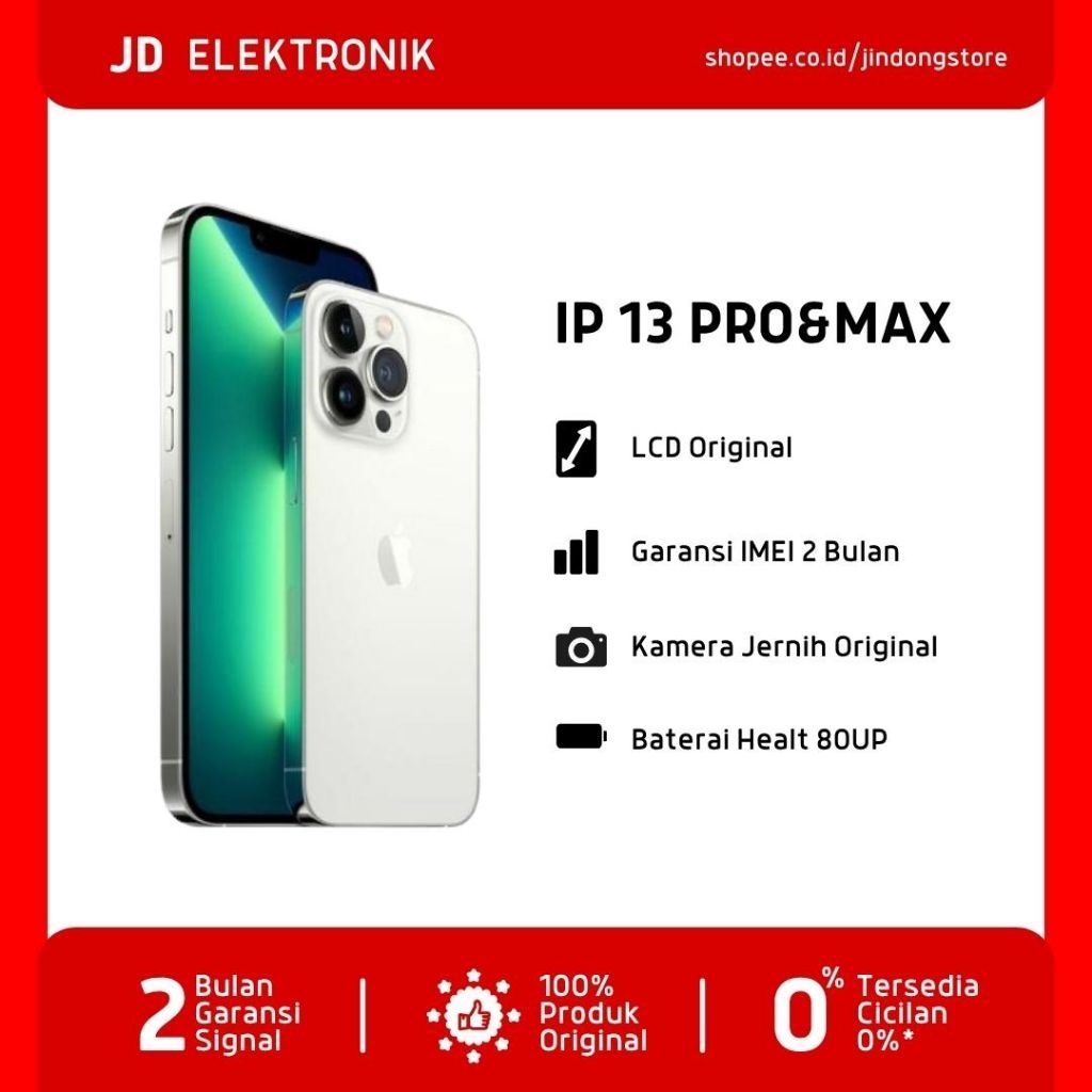 IP 13 PRO & MAX 128GB/256GB SECOND INTER ORIGINAL