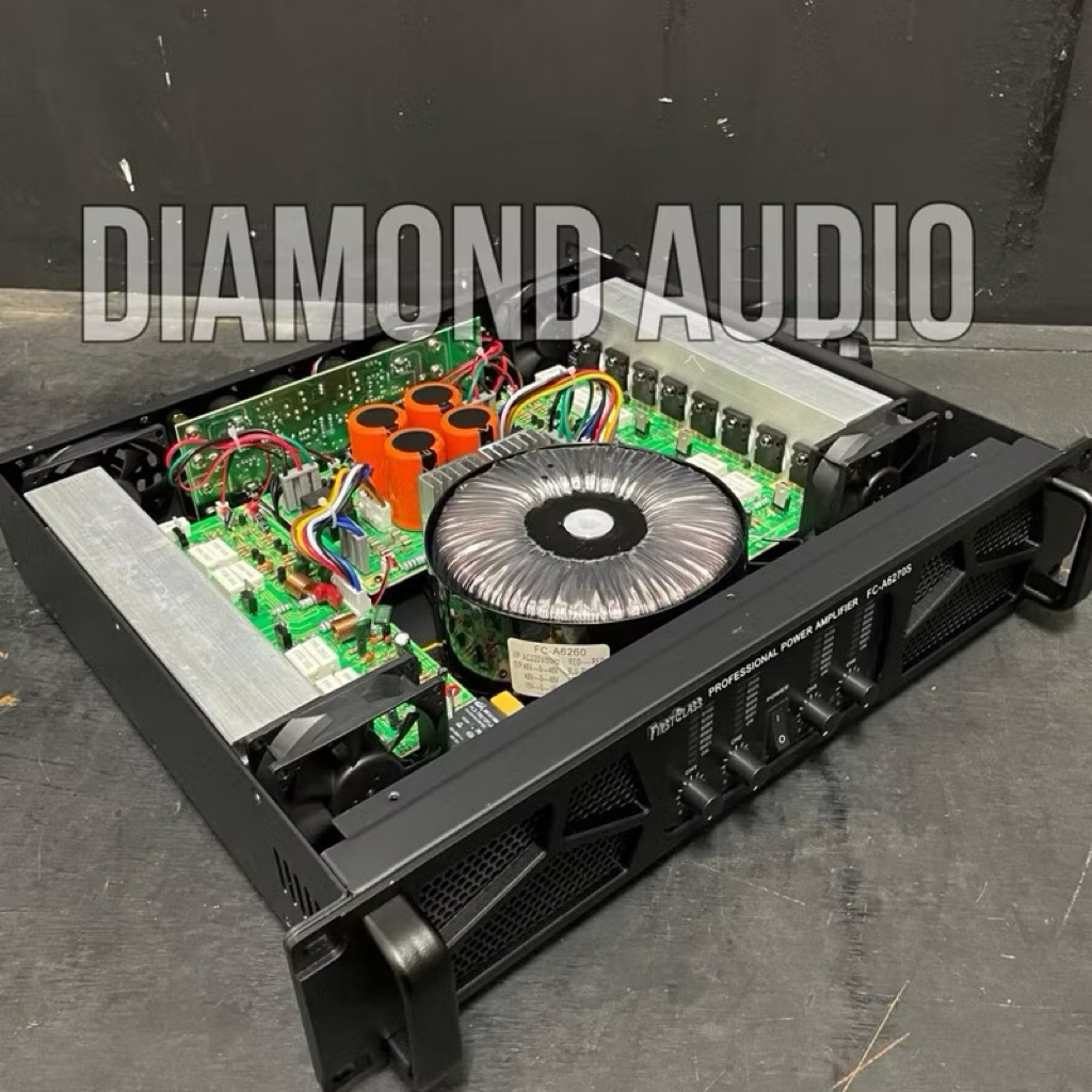 Power Amplifier Firstclass Fc A6260 4Ch 4x1200 Watt Original Ampli Fca6260 A 6260 First Class ( Baya