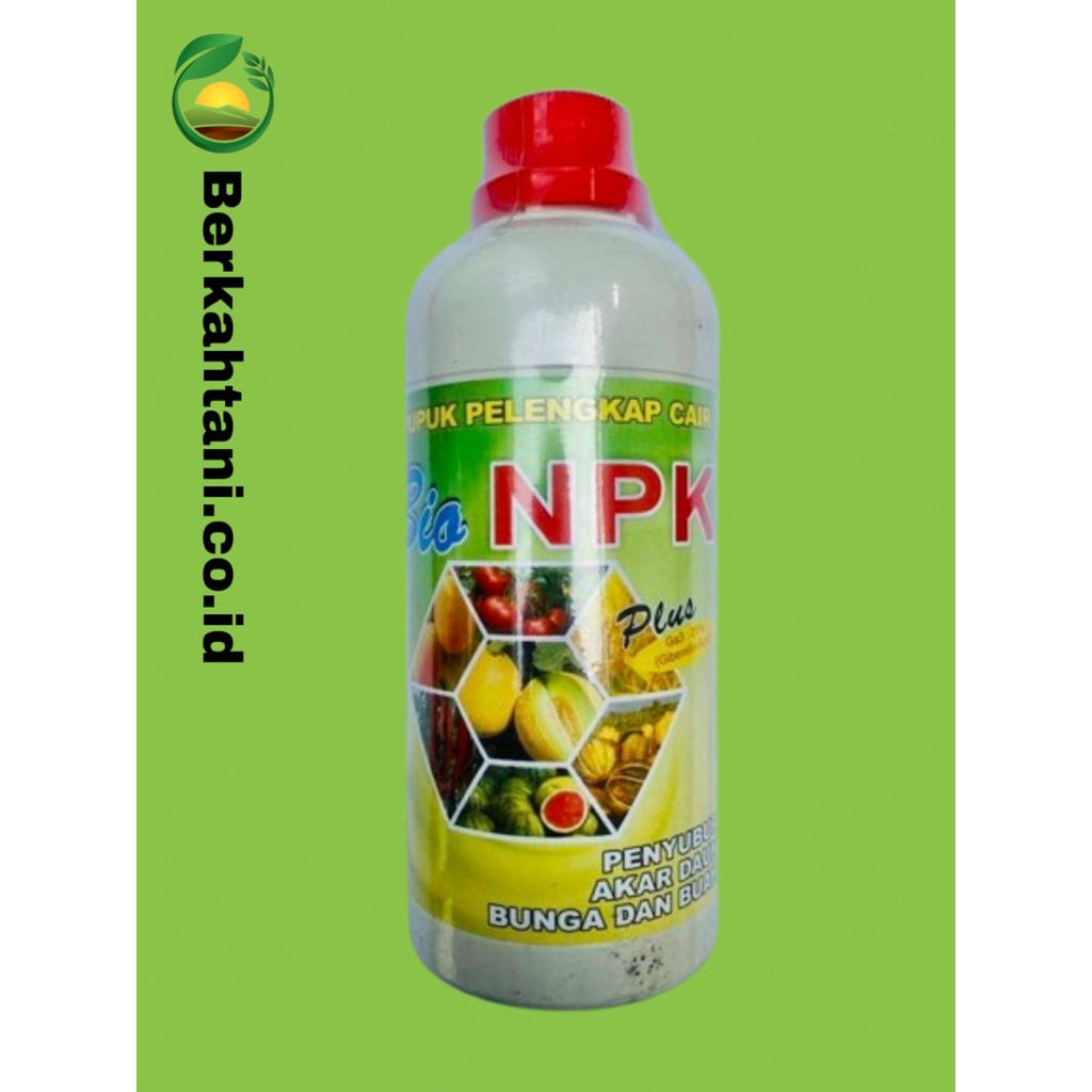 Pupuk NPK GOLD Cair 1 Liter NPK BUAH GOLD plus Perekat Anti Jamur NUCINDO