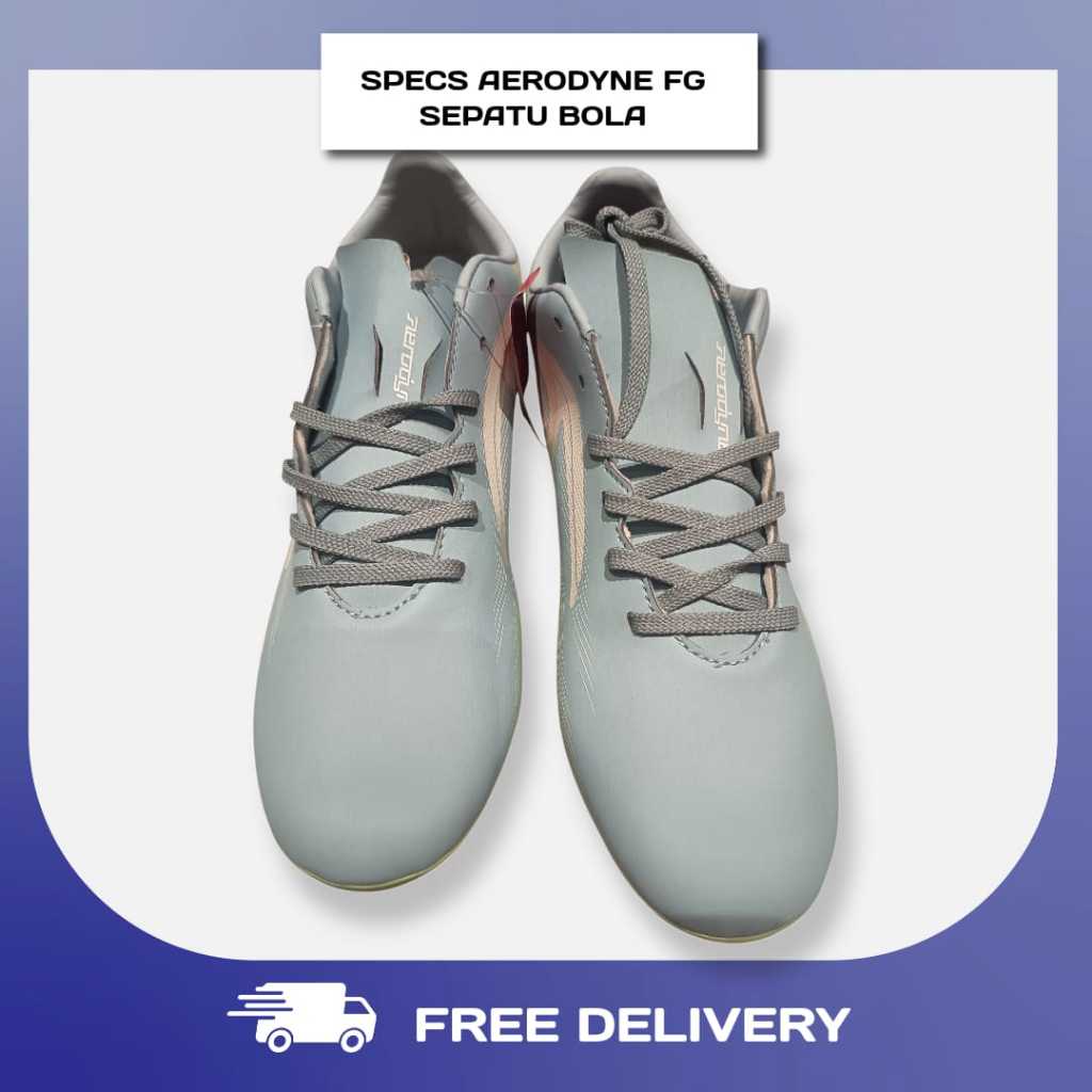 Sepatu Bola Specs Aerodyne FG Warna Biru Kuning Hijau Original & Nyaman