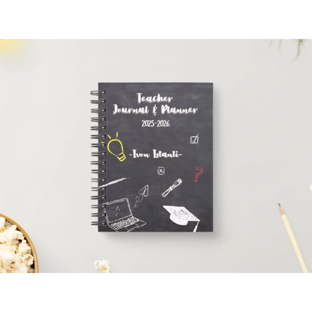 

Teacher Journal and Planner / Jurnal Guru / Jurnal estetik