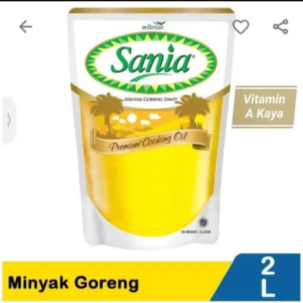 

Minyak Sania Refill 2L