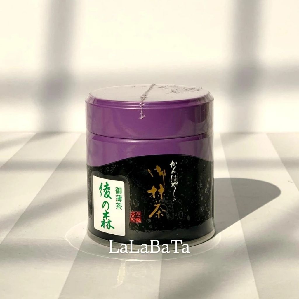 

[READY STOCK] KANBAYASHI SHUNSHO MATCHA - Aya no Mori Ceremonial Matcha Powder / Japan Ceremonial Grade Matcha Powder