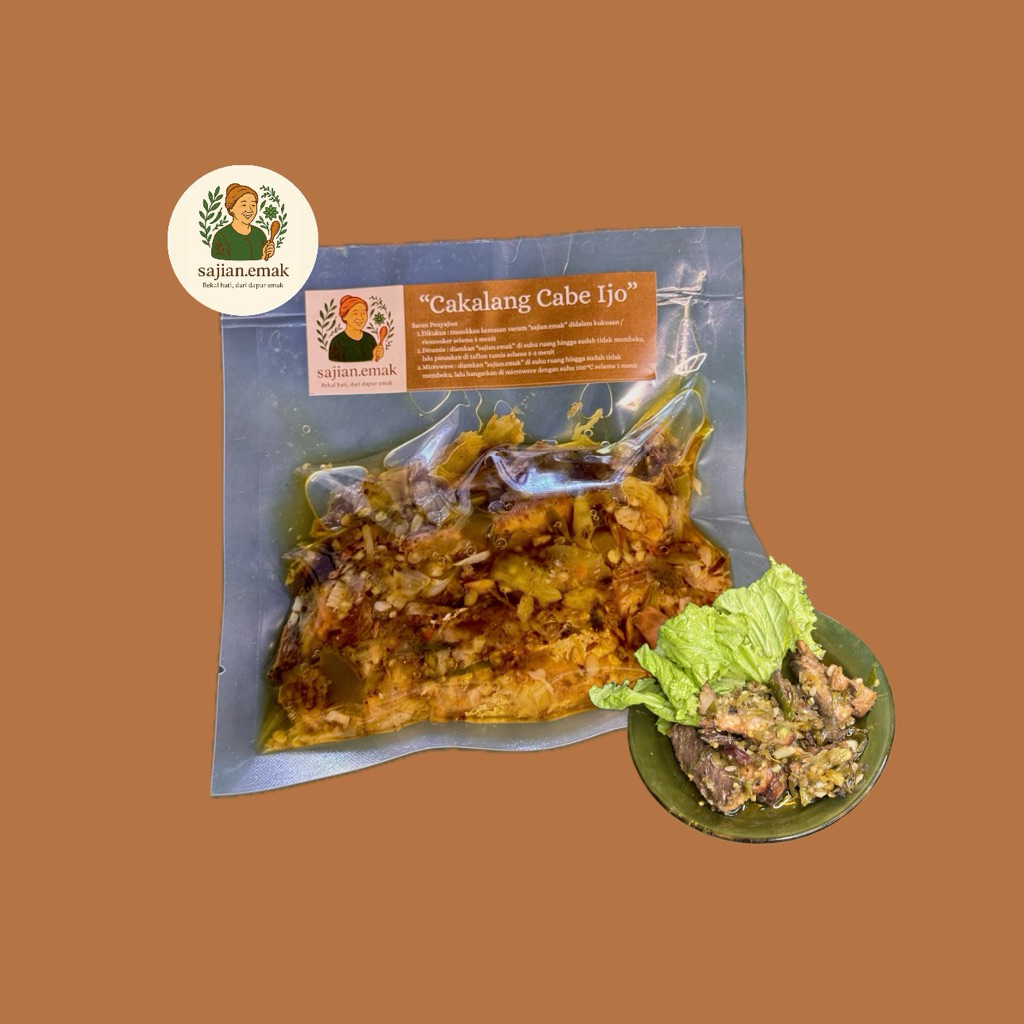 

Sajian Emak Cakalang Cabe Ijo