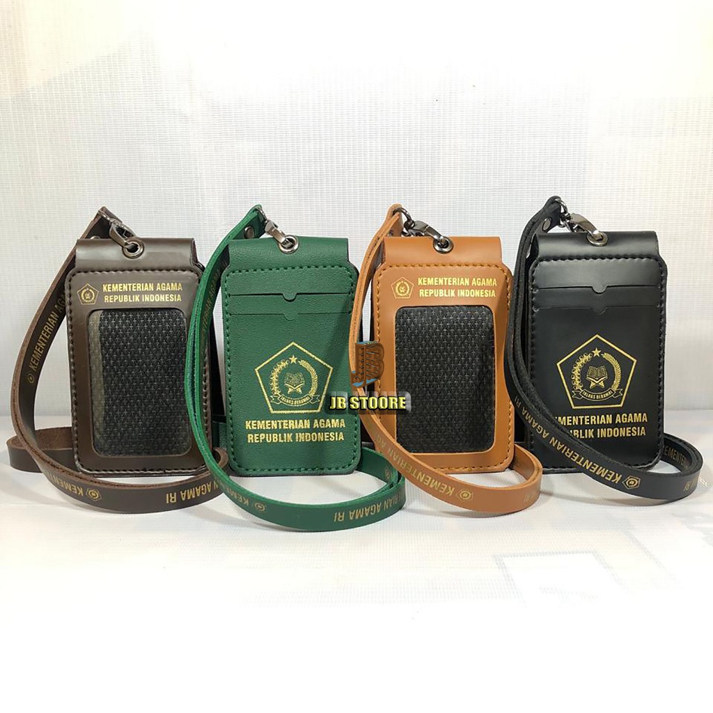 

Tempat Id Card KEMENAG Saku Magnet Kulit 1 Sisi / Id Card Holder Kemenag Lipat Magnet / name tag kemenag saku lipat