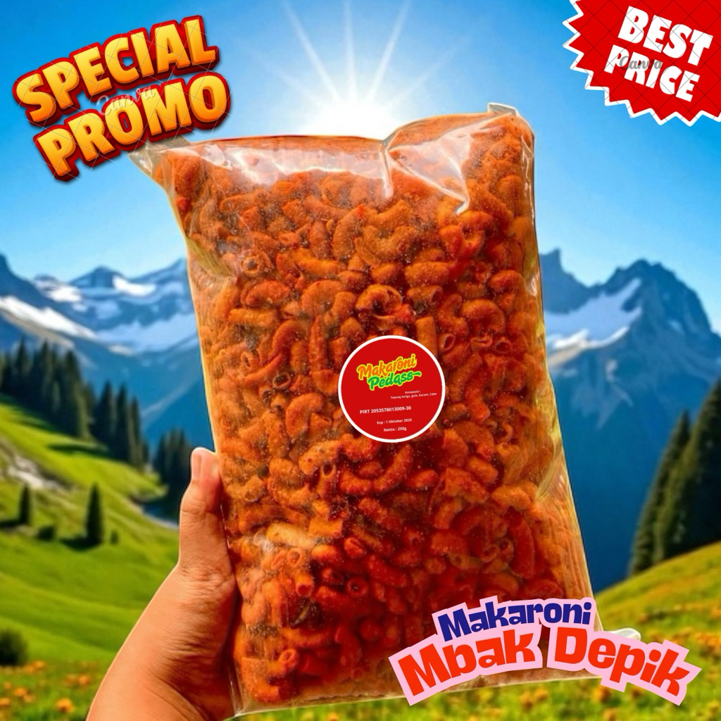 

Makaroni Ekstra Pedas – Harga Hemat, Pedasnya Nggak Bohong!