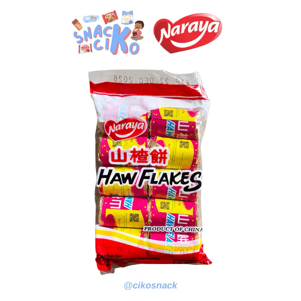 

[READY] Naraya Haw Flakes Candy 90g