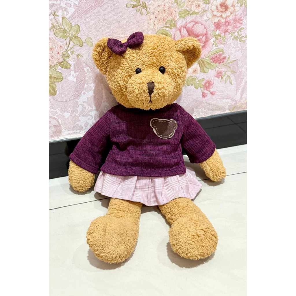 Boneka Plushie Teddy Bear Teddy Museum (Safari) Korea