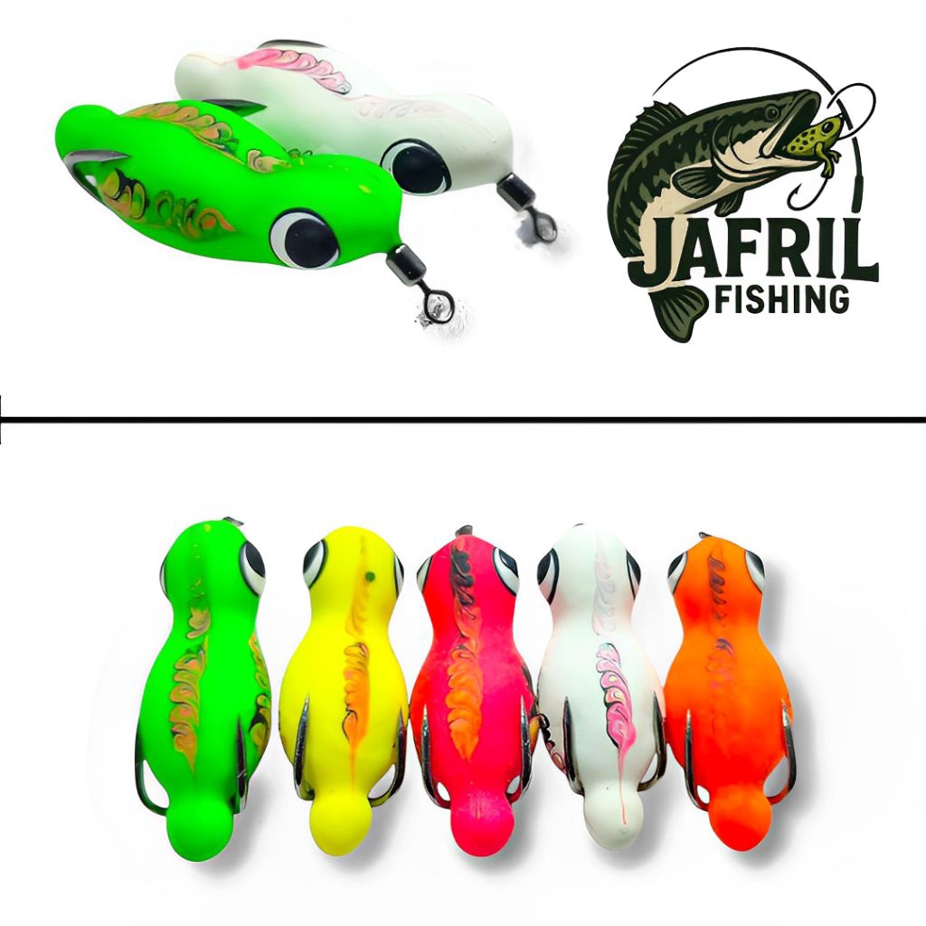 5PCS SOFT FROG GEOL MINI UKURAN 4,5CM / 4GRAM . UMPAN CASTING