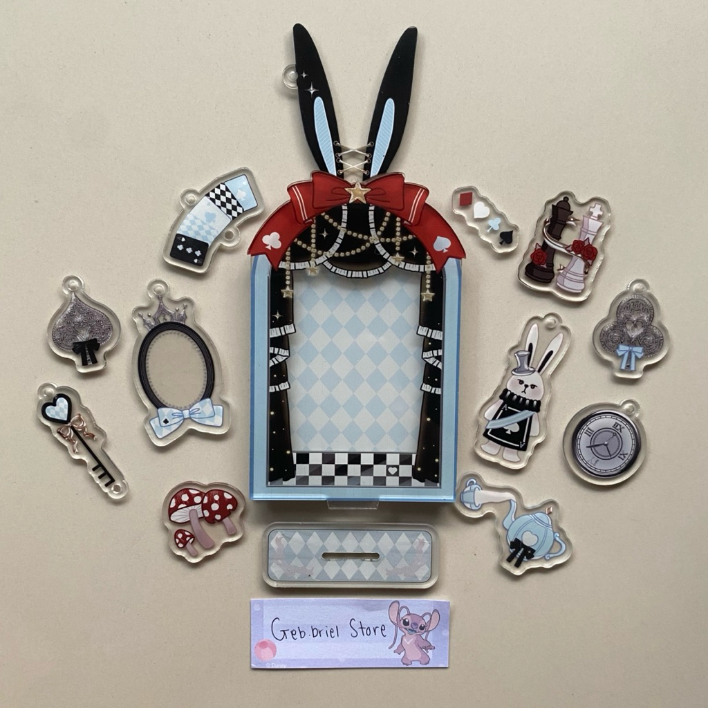 Photocard Holder cute - Photocard Holder 2 in 1 - Photocard frame standing kpop - Cahol