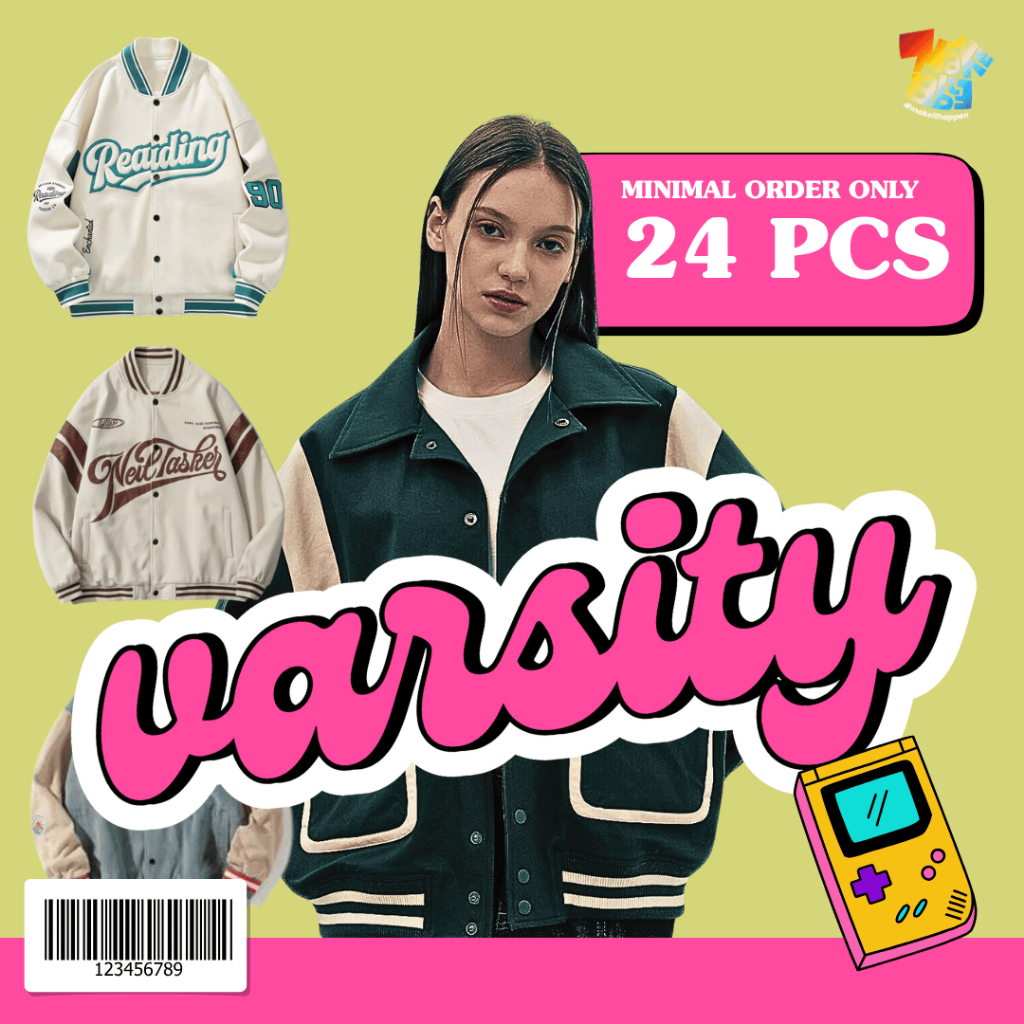 JAKET VARSITY / JAKET BASEBALL CUSTOM