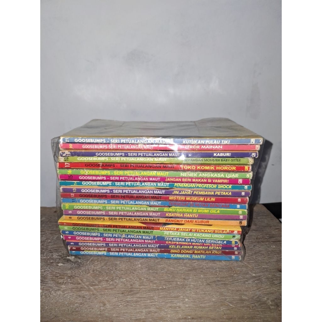 Komik Goosebumps Seri Petualangan Maut 1-21 tamat