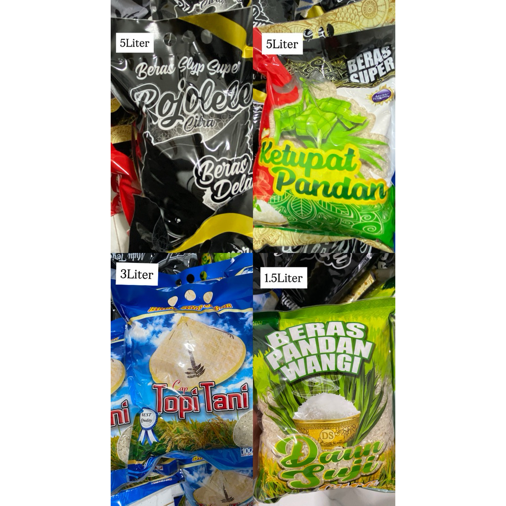 

PROMO BERAS 5 LITER Full Medium/Medium super