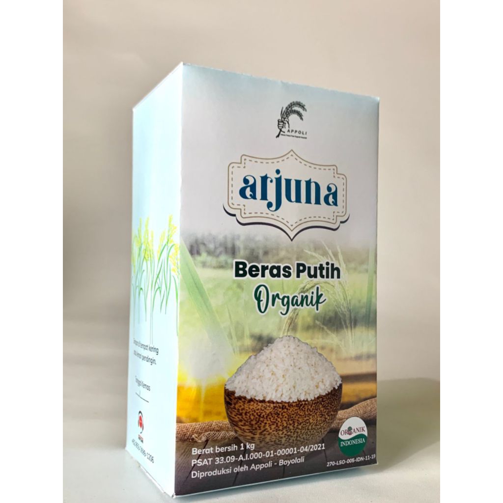 

Beras Putih da Putih Wangi Organik 1 Kg