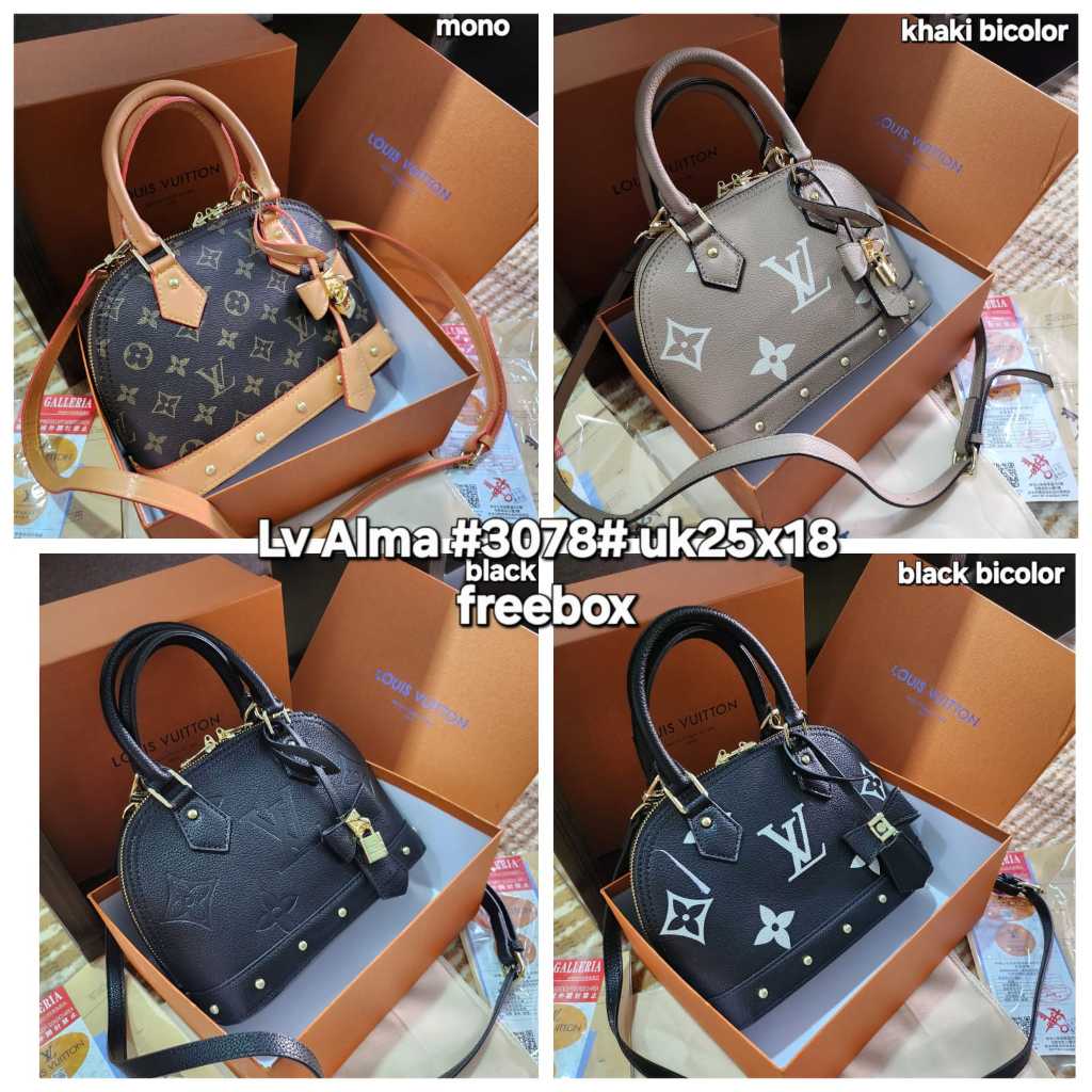 TAS TENTENG MINI SLING ALMA EL PREMIUM IMPORT SET BOX