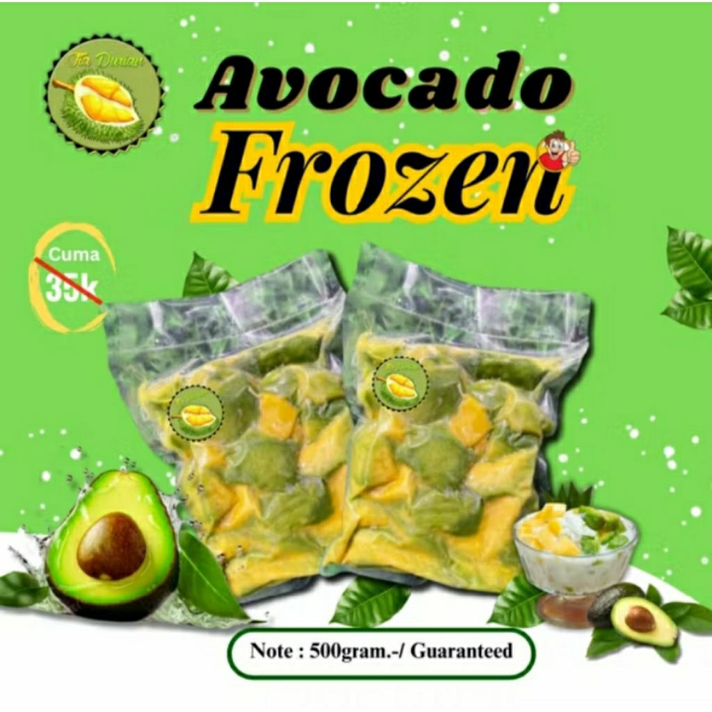 

Alpukat Frozen 500gr