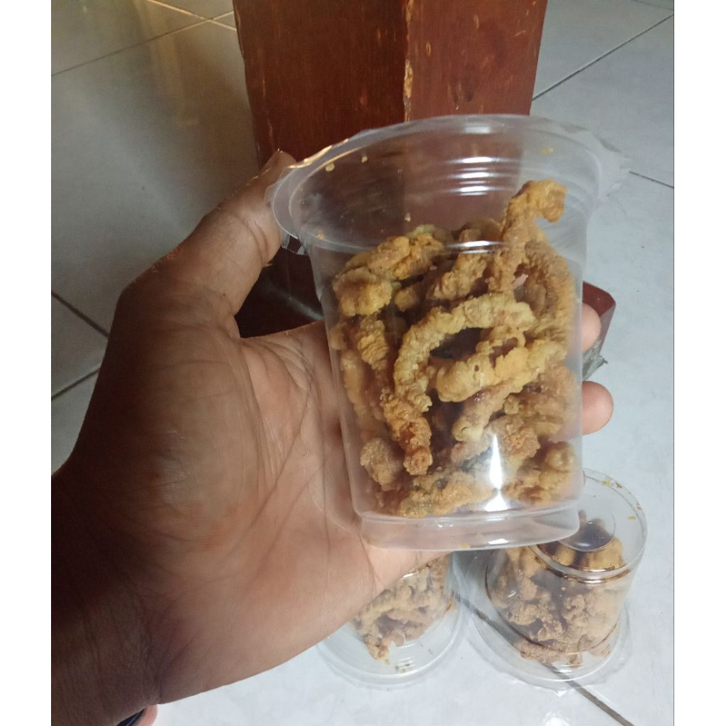 

keripik usus murah renyah