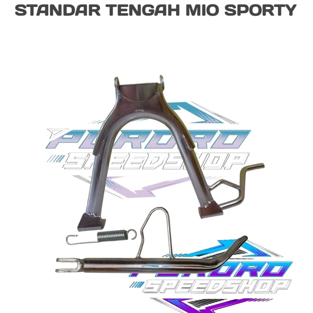 STANDAR STANDAR TENGAH RING 17+STANDAR STANDAR SAMPING RING 17 YAMAHA MIO SMILE MIO SPORTY