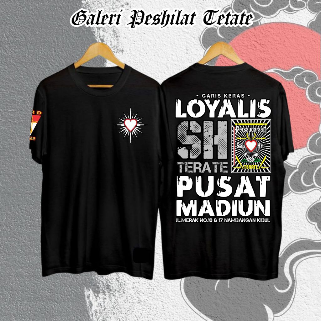 KAOS PSHT 24S TEBAL LOYALIS SH TERATE PUSAT MADIUN