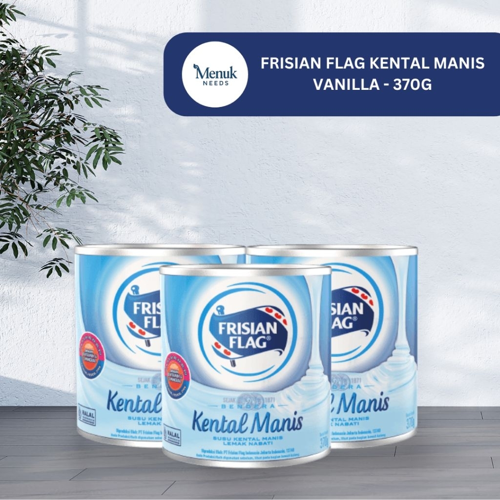 

Frisian Flag Susu Kental Manis Vanilla - 370g