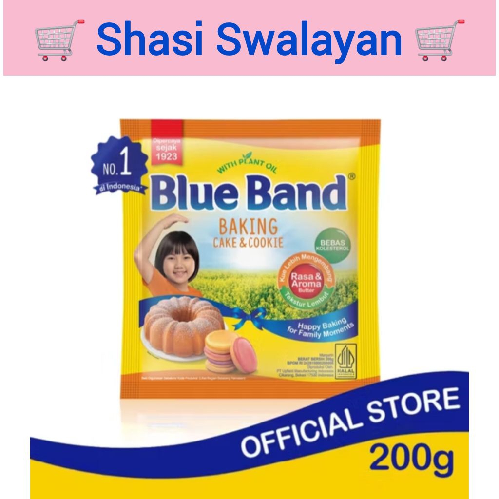 

BLUE BAND Baking Cake & Cookie 200gr