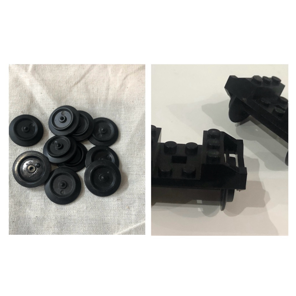 lego train wheel 57878 & 2878c01