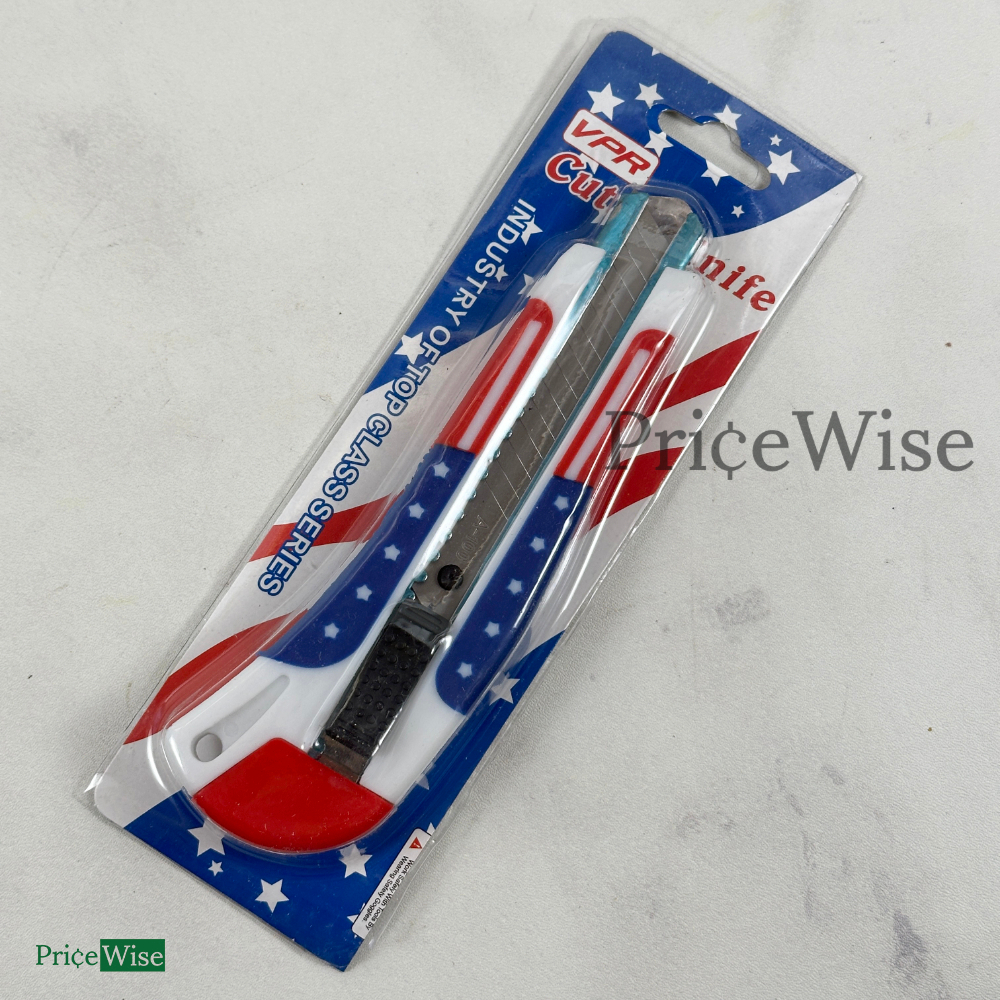 

Pisau Cutter gg Karet Amerika + Isi 3 pcs VPR / Knife / Kater