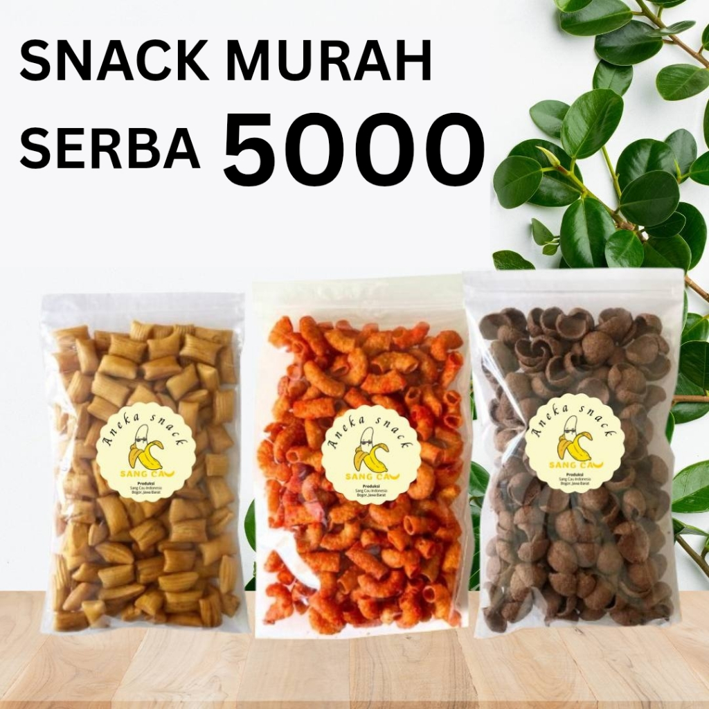 

Snack Murah Serba 5000 Sang Cau Bogor