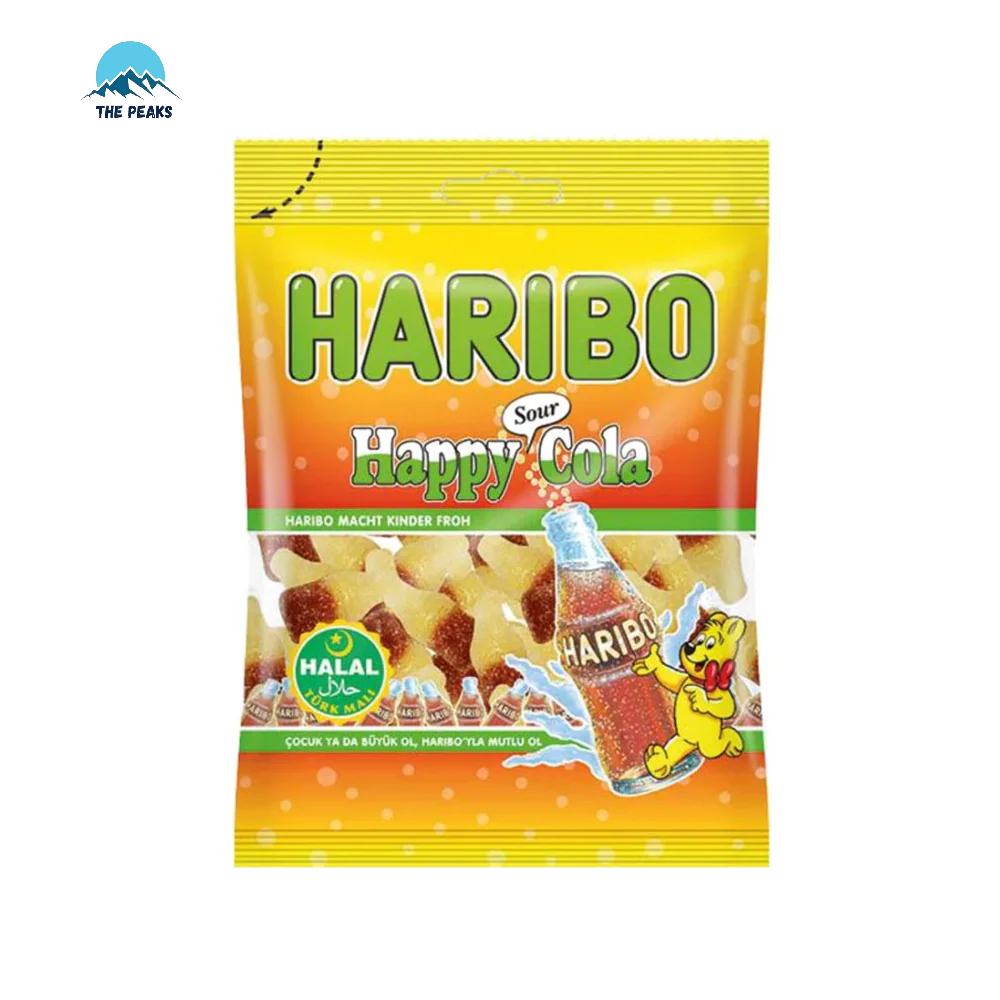 

(The Peaks) Haribo Permen Jelly Aneka Rasa Ukuran 80g/160gr