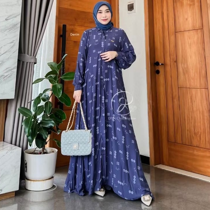 DYN - Kanina Dress DYN CLOTHINGLINE Gamis Rayon Premium