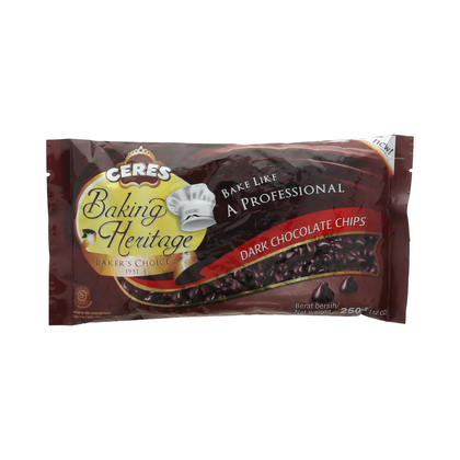 

CERES BAKING HERITAGE Chocolate Chips 250gr/ceres chocochip 250gr