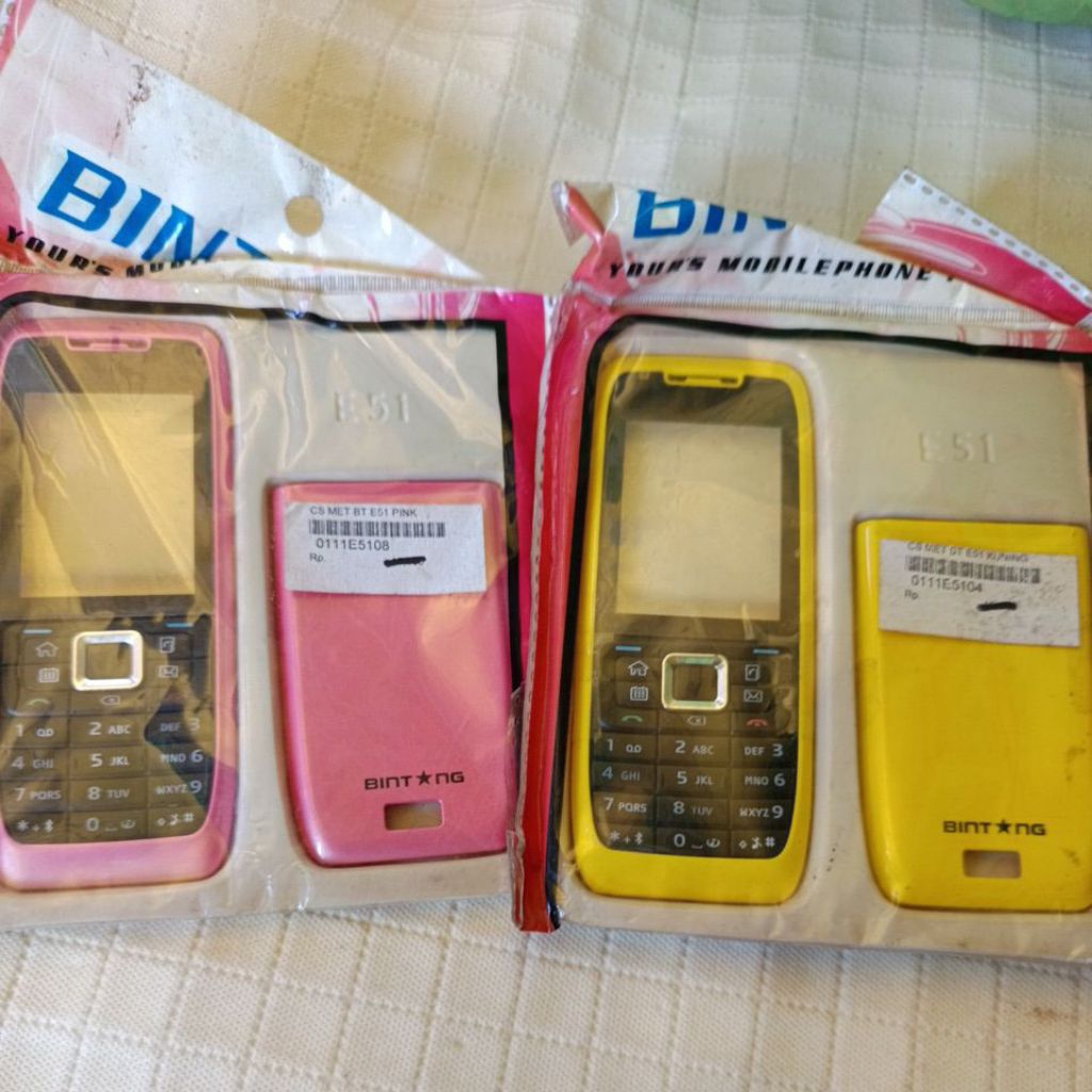 casing nokia E51 crome