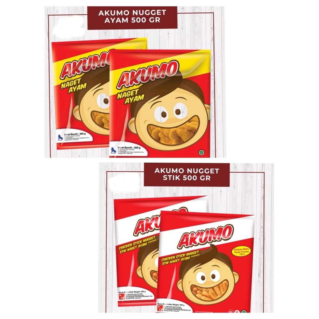 

Akumo Chicken Nugget 500 gram