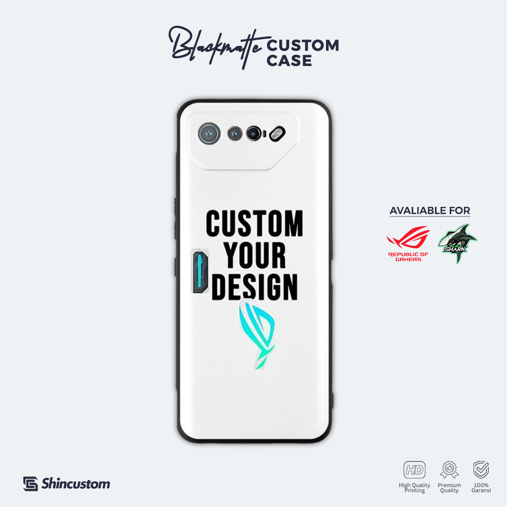 Custom Case ROG Phone 2, 3, 5, 5s, 6, 6 Pro, 7, 8, 9  BlackShark 1, 2, 3, 3 Pro, 4, 4 Pro, 5, 5 Pro 