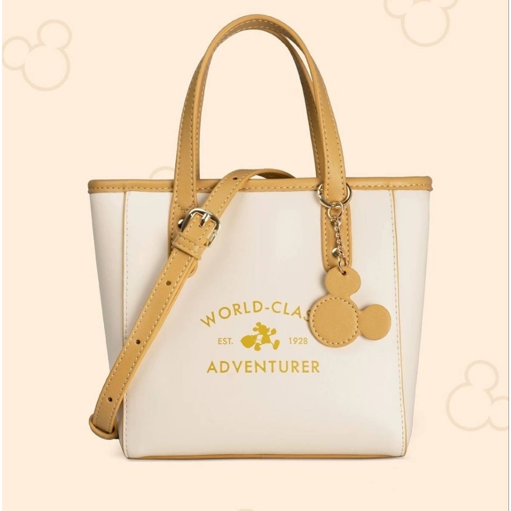 Tas DISNEY Adventure Warna Kuning Apricot 72652#