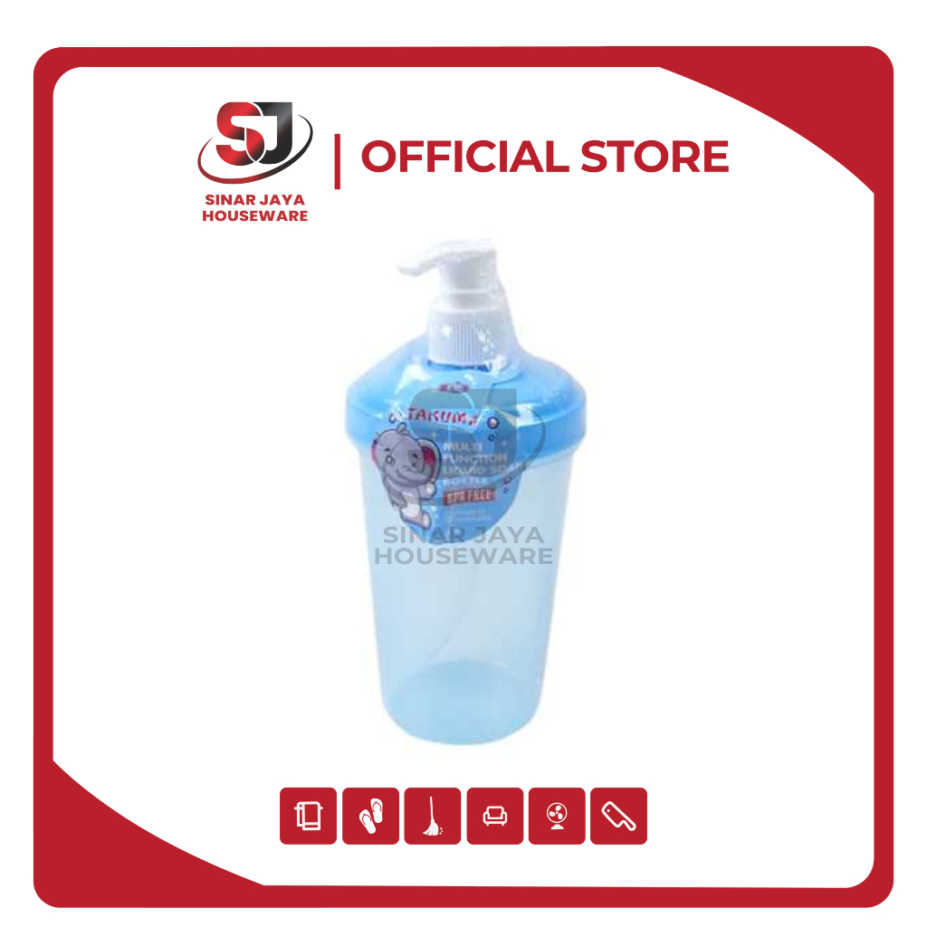 BOTOL PUMP 500ML BPF-117 TAKUMA/Botol Sabun Cair/Botol Plastik Sabun