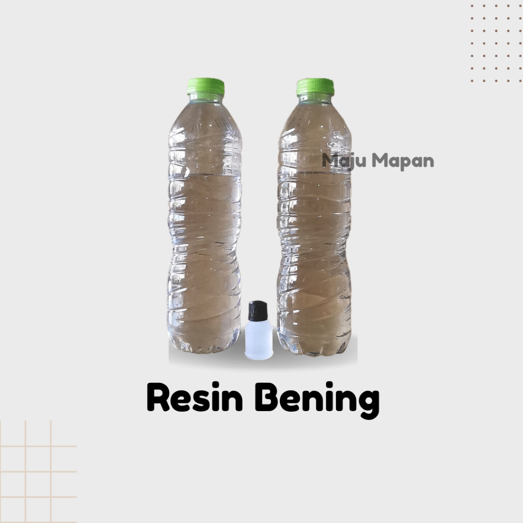 Resin Bening 1 kg | Resin Polyester 108 | Resin + Katalis