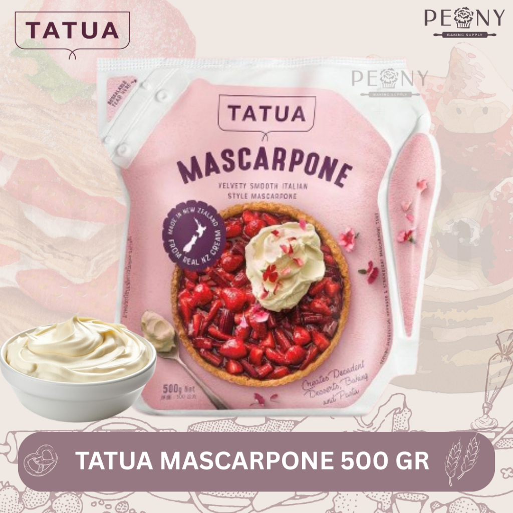 

TATUA MASCARPONE KEMASAN 500 GR/MASCARPONE TATUA 500 GR