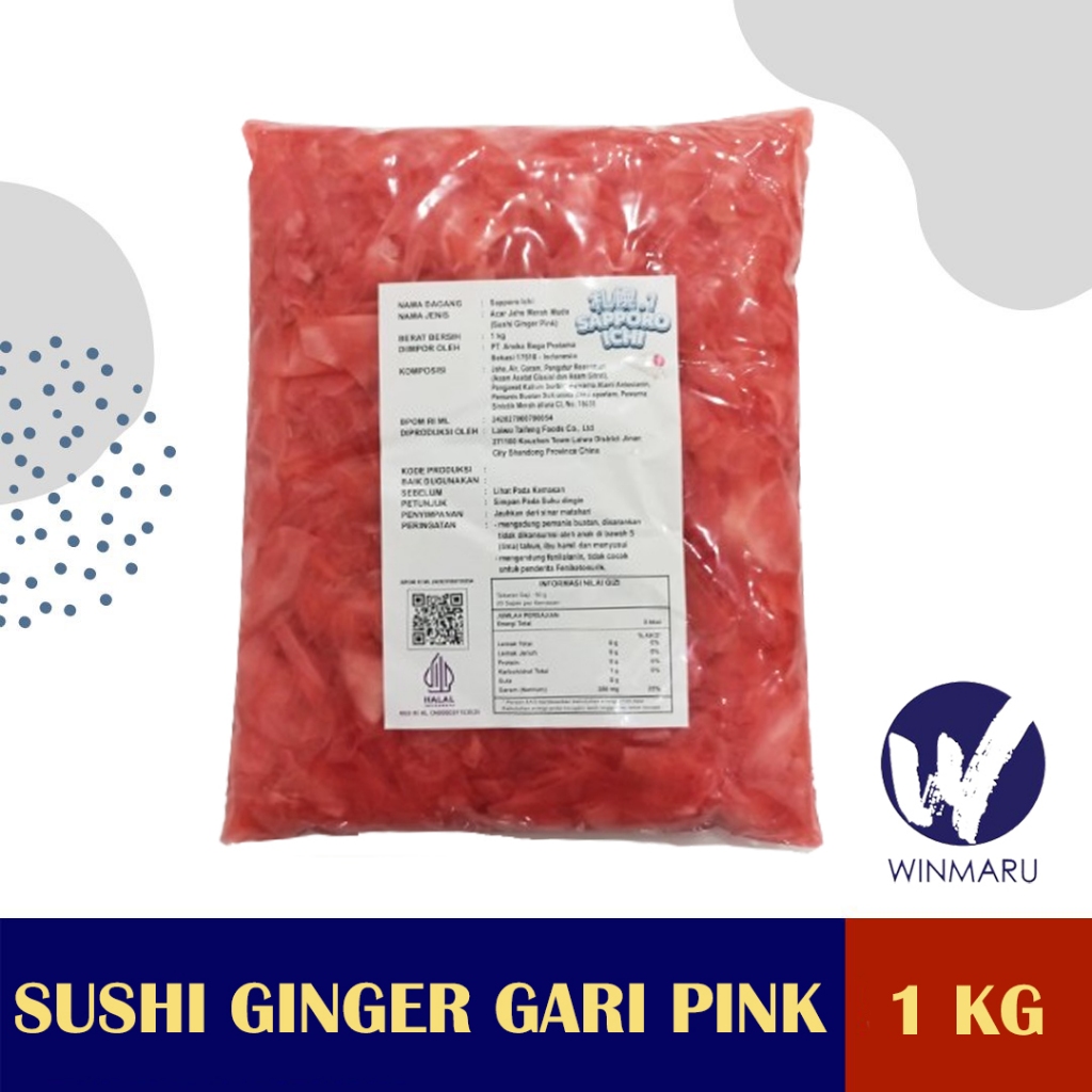

Sushi Ginger / Gari Pink 1 Kg - 1 kg