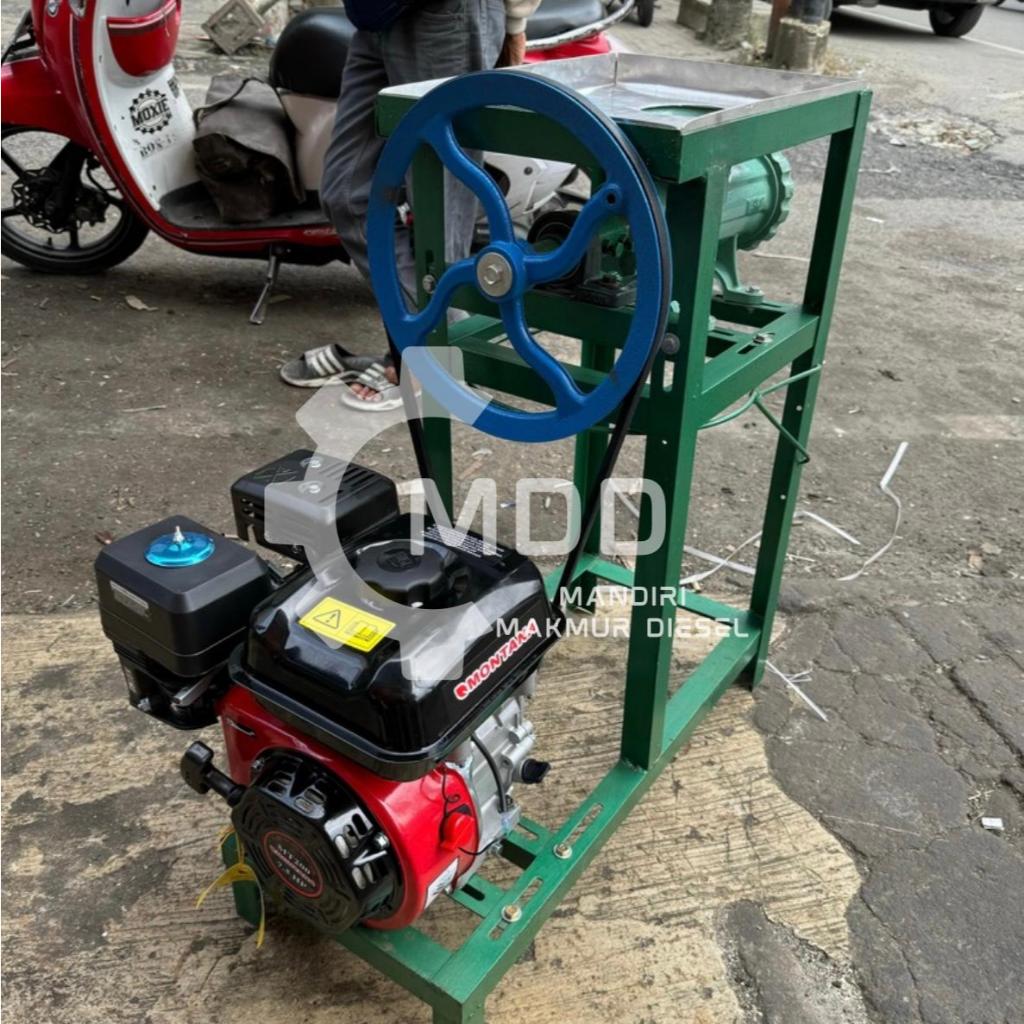 Gilingan Daging Otomatis no.32 Siap Pakai Engine Bensin Dinamo Listrik 32 MESIN GILINGAN DAGING NO 3