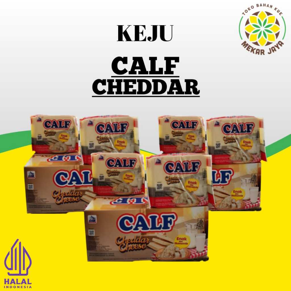 

Red Cheddar Cheese Keju Calf Merah 200gr