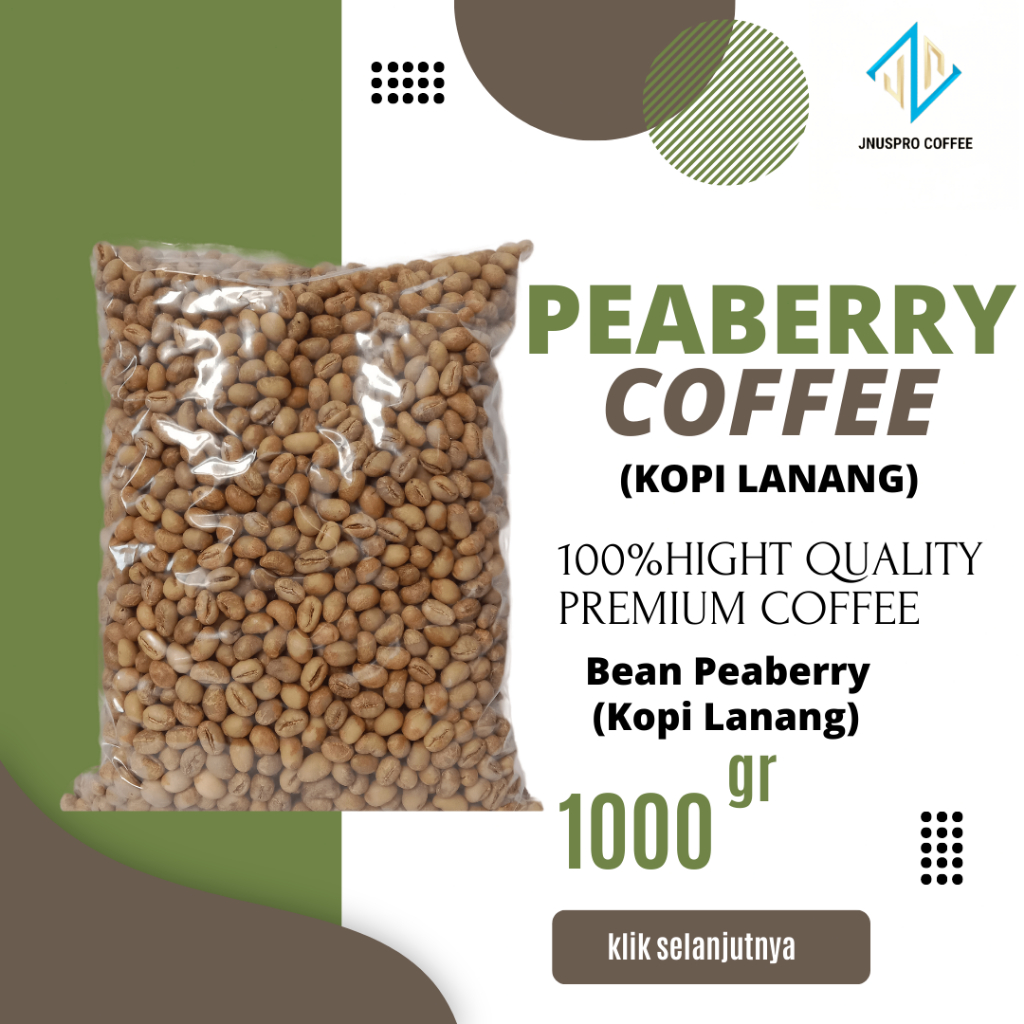 

Green Bean Kopi Lanang Temanggung – 100% Murni Petik Merah 500gr dan 1kg