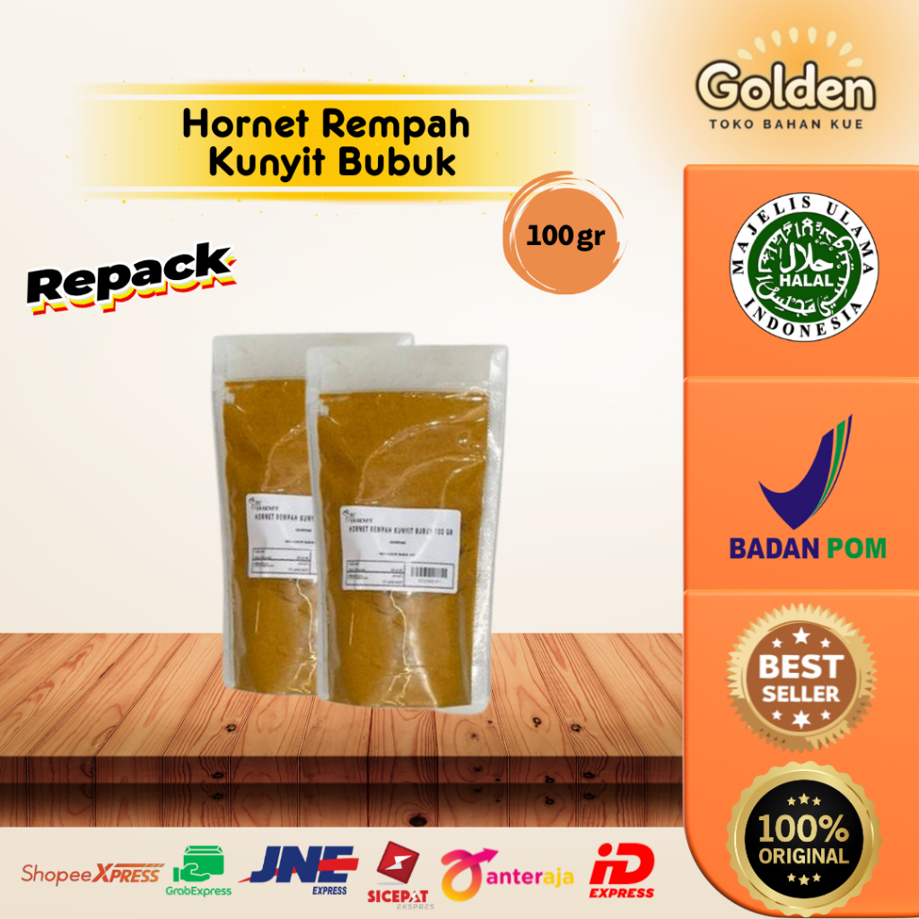 

Hornet Rempah Kunyit Bubuk 100gr