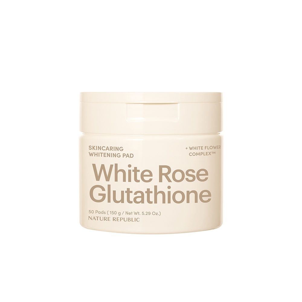 [PRE ORDER] NATURE REPUBLIC Skincaring Whitening Pad White Rose Glutathion (50s)
