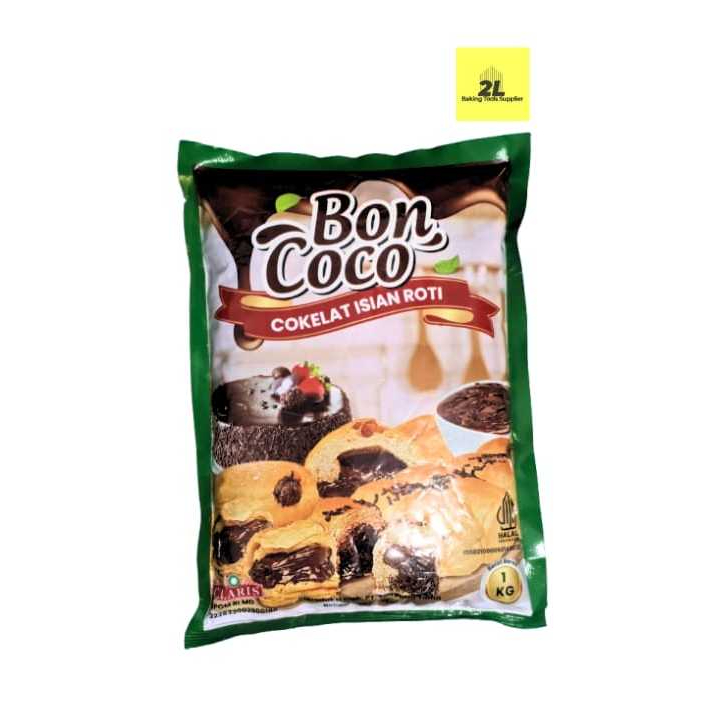 

Coklat Bon Coco 1kg – Coklat Topping & Filling Siap Pakai