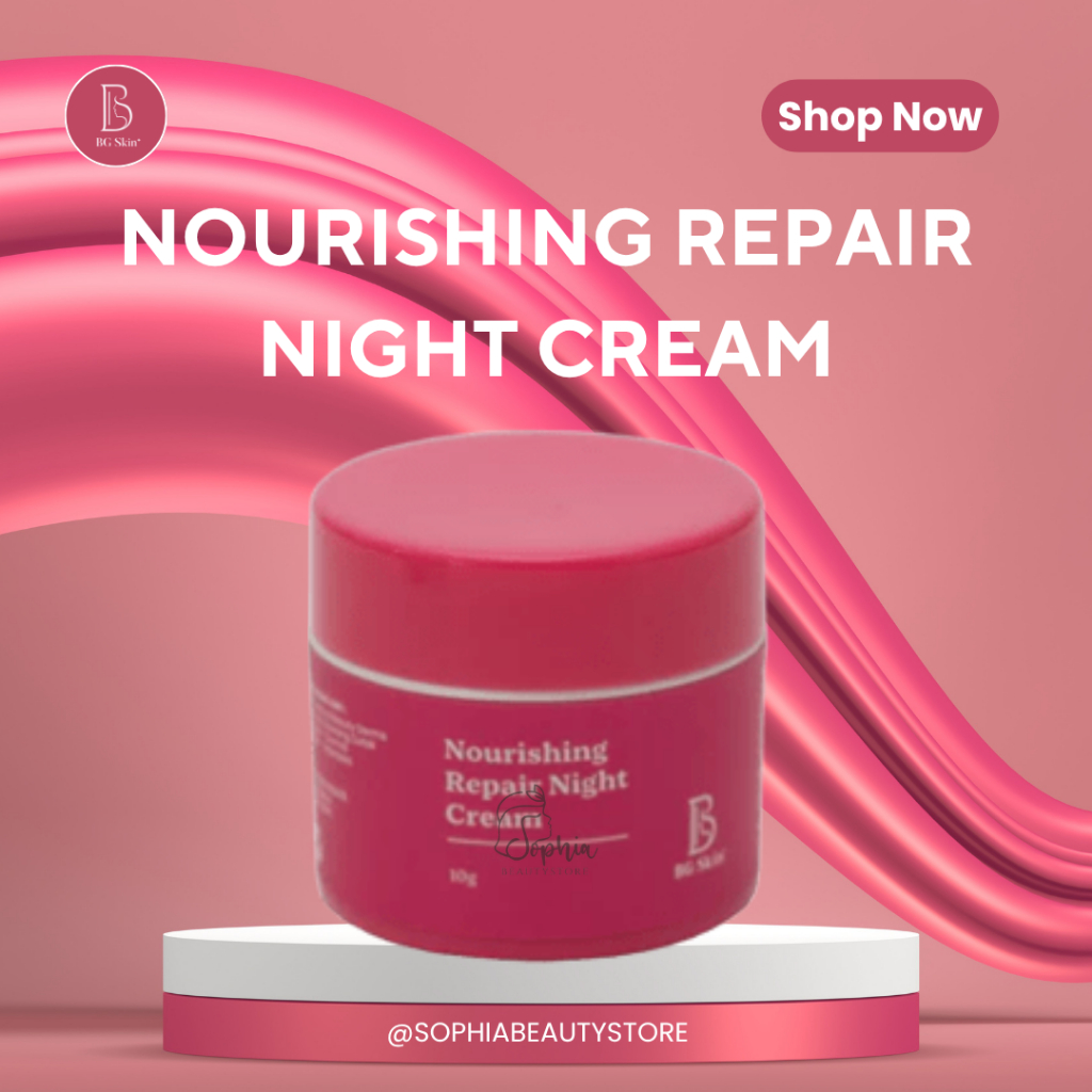 Night Cream Nourish Platinum Beauty Glow Skincare BG Skin Cream Malam Ringan Untuk Remaja Original K