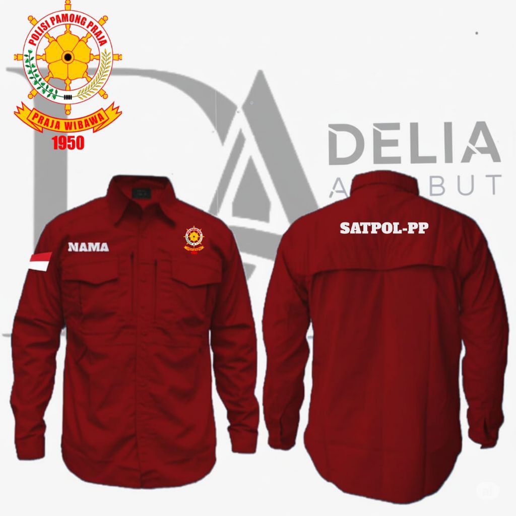 kemeja satpol-pp/kemeja pdh satpol-pp/baju kemeja satpol-pp/kemeja pdh satpol-pp